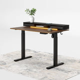 Standing Desk with Electric Height Adjustment and Floating