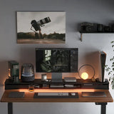 Standing Desk with Electric Height Adjustment and Floating