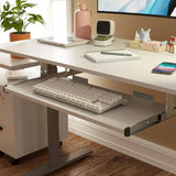 Standing Desk with Keyboard Tray - Desk