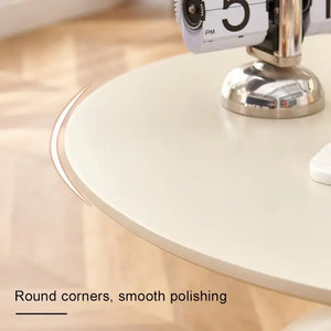 Stylish Round Modern Minimalist Center Side Coffee Table - Multifunctional coffee table