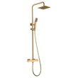Thermostatic Shower Set Art Brushed Gold | IMEX - Shower Set