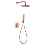 Thermostatic Shower Set Concealed Genoa Rose Gold | IMEX - Shower Set