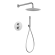 Thermostatic Shower Set Concealed Monza Brushed | IMEX - Shower Set
