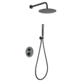 Thermostatic Shower Set Concealed Naples Black Gun | IMEX - Shower Set