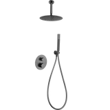 Thermostatic Shower Set Concealed Piamonte Bla | IMEX - Shower Set