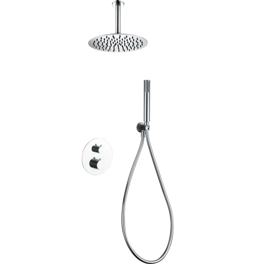 Thermostatic Shower Set Concealed Piamonte | IMEX - Shower Set