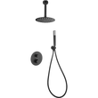 Thermostatic Shower Set Concealed Piamonte Neg | IMEX - Shower Set