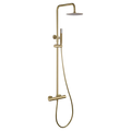 Thermostatic Shower Set Genoa Brushed Gold | IMEX - Shower Set
