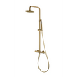 Thermostatic Shower Set Monza Brushed Gold | IMEX - Shower Set