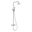 Thermostatic Shower Set Monza Brushed Nickel | IMEX - Shower Set