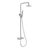 Thermostatic Shower Set Monza Brushed Nickel | IMEX - Shower Set