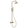 Thermostatic Shower Set Naples Brushed Gold | IMEX - Shower Set