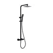 Conjunto De Ducha Termostático Vigo Negro Mate - Shower Set
