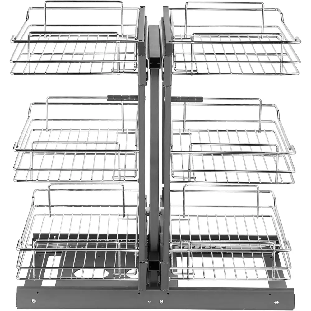 Tier Corner Pull Out Organizer 4 Shelf Kitchen Cabinet Organizer