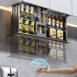 Touch Lift Wall Modern Kitchen Storage Organizer Cabinet - Kitchen Essentials