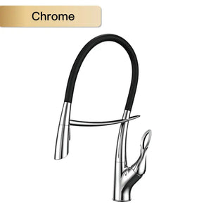 Touch Switch Cold Hot Dual Control Magnetic Sink Faucet - Chrome / G9/16 - Kitchen Faucets