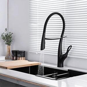 Touch Switch Cold Hot Dual Control Magnetic Sink Faucet - Kitchen Faucets