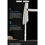 Touch Switch Cold Hot Dual Control Magnetic Sink Faucet - Kitchen Faucets