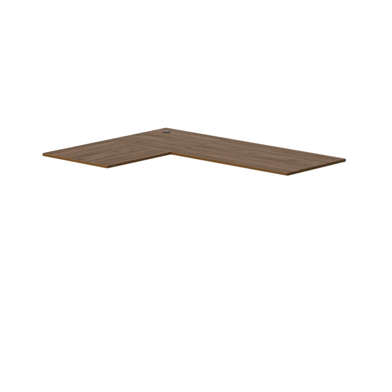 Triple Motor L-shaped Standing Desk