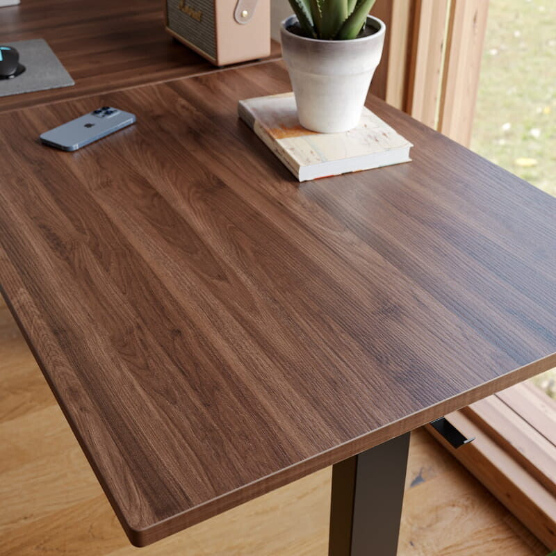 Triple Motor L-shaped Standing Desk