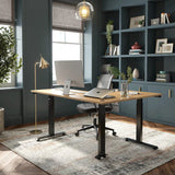 Triple Motor L-shaped Standing Desk