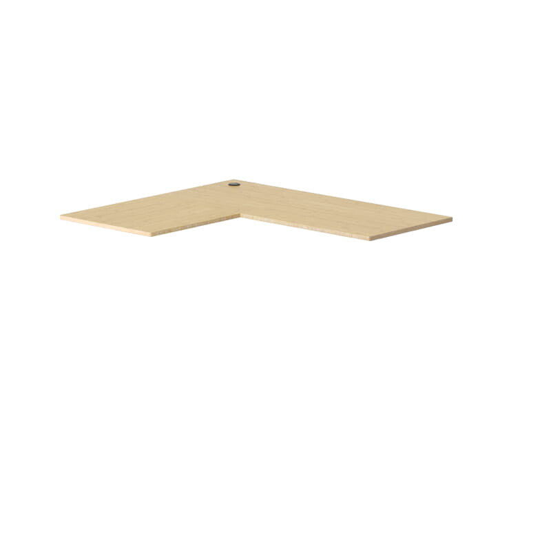 Triple Motor L-shaped Standing Desk