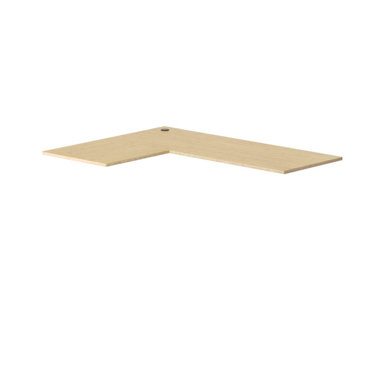 Triple Motor L-shaped Standing Desk