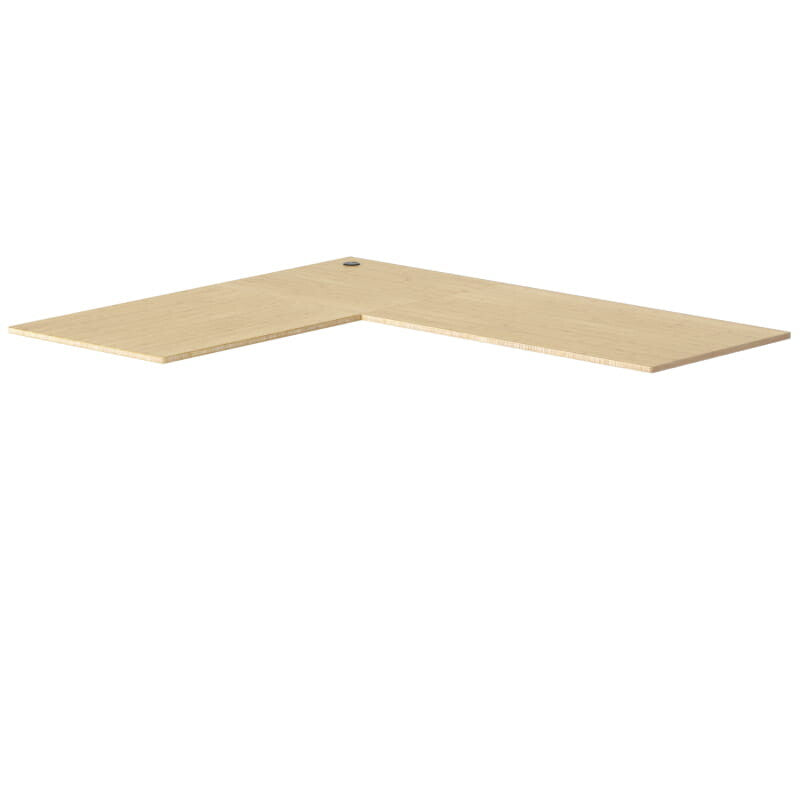Triple Motor L-shaped Standing Desk