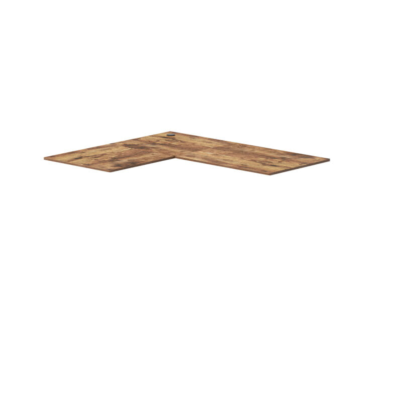 Triple Motor L-shaped Standing Desk