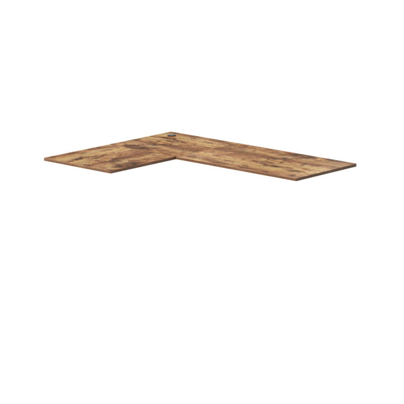Triple Motor L-shaped Standing Desk
