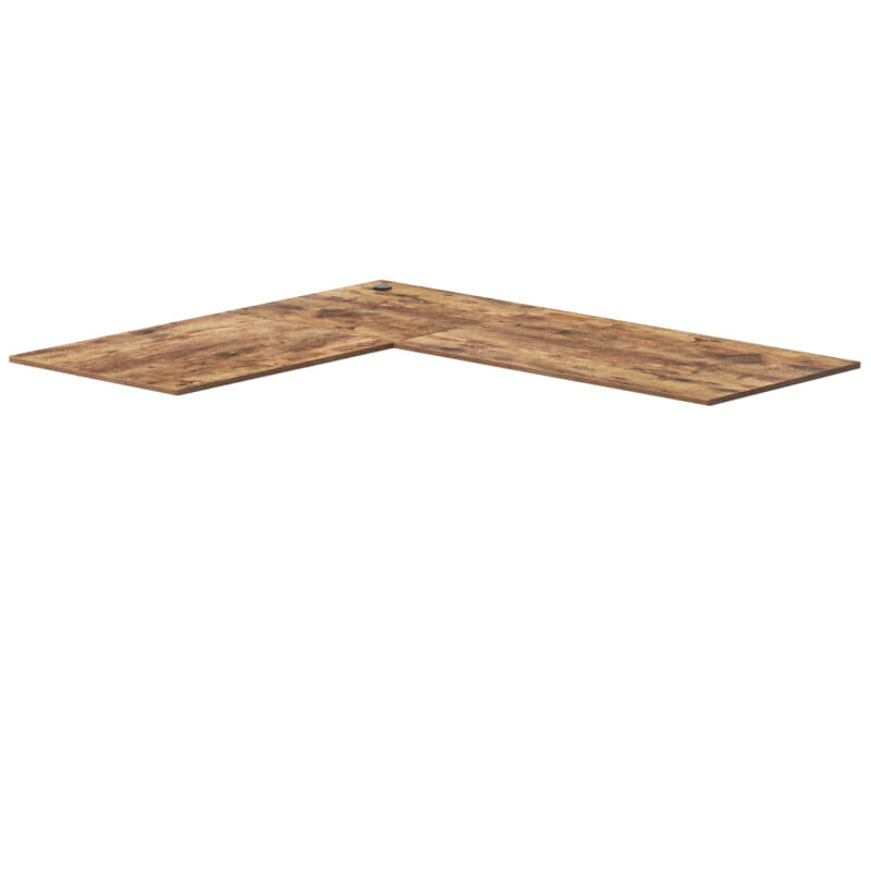 Triple Motor L-shaped Standing Desk