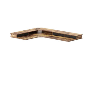 Reversible L-shaped with Upper Drawer - Desk > Standing Desk > L Shaped Standing Desk