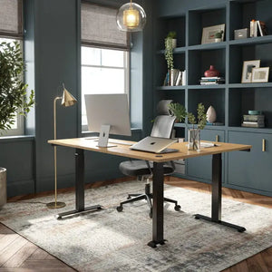 Triple Motor L-shaped Standing Desk - Desk > Standing Desk > L Shaped Standing Desk