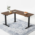 Triple Motor L-shaped Standing Desk - Desk > Standing Desk > L Shaped Standing Desk