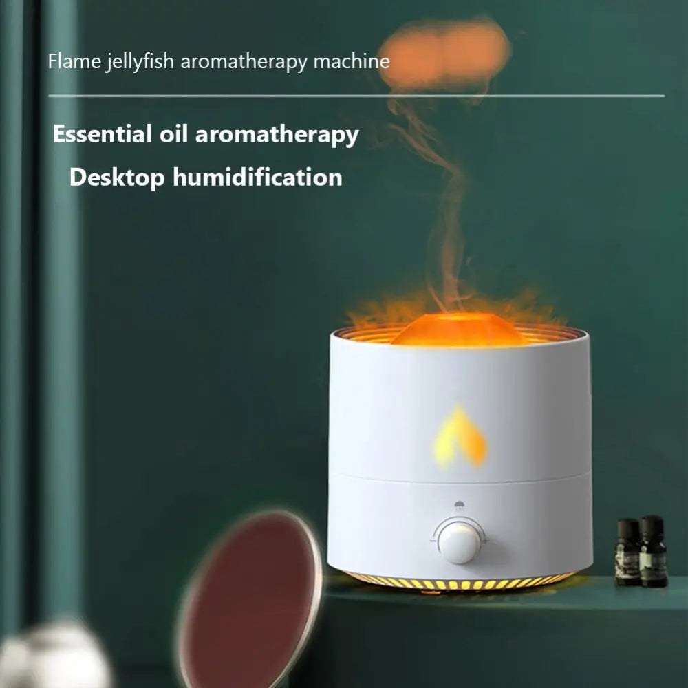 Ultrasonic Aroma Flame Color Diffuser - Diffuser