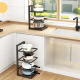 Under Sink Multi Tier Kitchen Storage Cabinet Organizer - 3 Tier - Kitchen Essentials