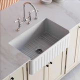 Vintage Ceramic Single Bowl Under Mount Sink - Kitchen Sink