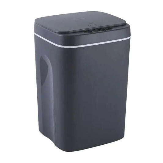 Waterproof Automatic Sensor Smart Trash - 12L-Grey / Battery Style - HOME TECH GADGETS
