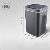Waterproof Automatic Sensor Smart Trash Can