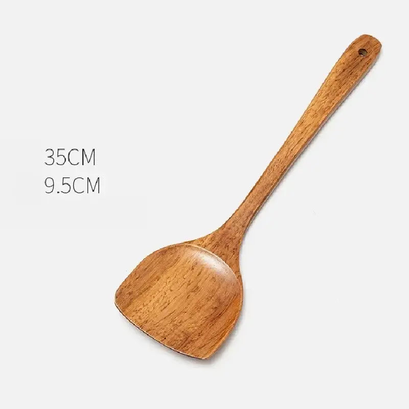 Wooden Home Kitchen Utensils Spoons and Shovels - Big Spatula - Kitchen Utensils