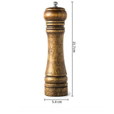 Wooden Salt Pepper and Spice Grinder Ceramic Grinder - Medium - Kitchen Utensils