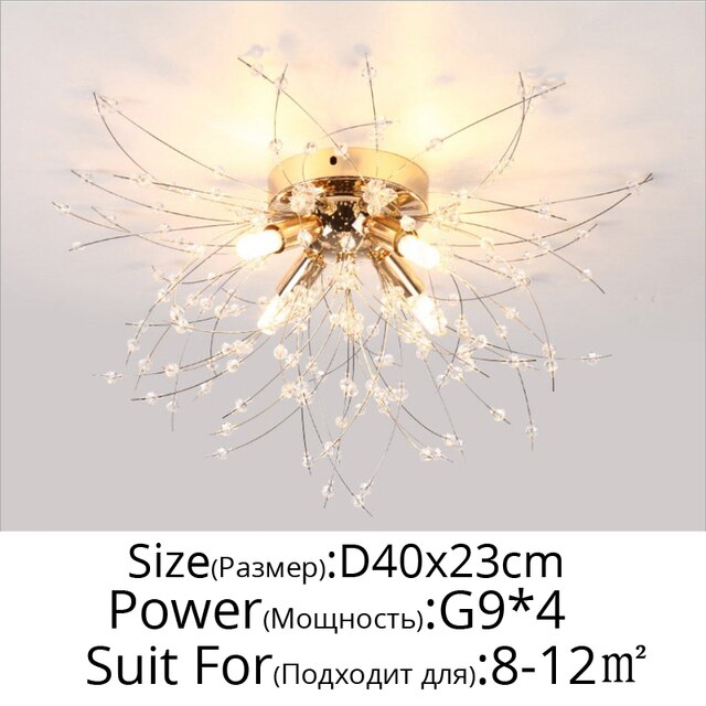 Moderne nordische Glühwürmchen-Kronleuchter-Lampe