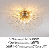 Moderne nordische Glühwürmchen-Kronleuchter-Lampe