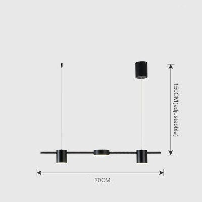 Minimalistischer nordischer LED-Deckenleuchter