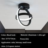 Moderne LED-Lampe mit Fernbedienung