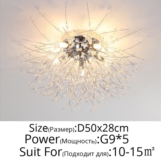 Moderne nordische Glühwürmchen-Kronleuchter-Lampe