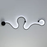 Modern Black & White RGB LED Wall Lamps