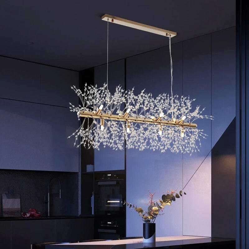 Moderne nordische Glühwürmchen-Kronleuchter-Lampe
