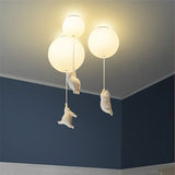 Moderne Bären-Deckenleuchten LED-Cartoon-Lampe