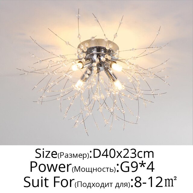 Moderne nordische Glühwürmchen-Kronleuchter-Lampe